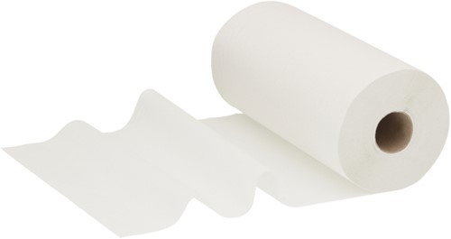 Poetsrol WypAll L10 1-laags 24cmx76m 24 stuks à 165 vel wit 7236-3