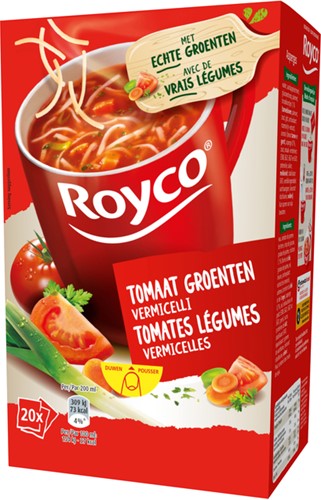 Soep Royco tomaat groenten 20 zakjes