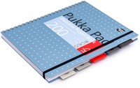 Projectboek Pukka Pad Metallic Executive A4 lijn 5-tabs 4-gaats 200 pagina's 80gr assorti-2