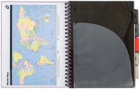 Projectboek Pukka Pad Metallic Executive A4 lijn 5-tabs 4-gaats 200 pagina's 80gr assorti-1