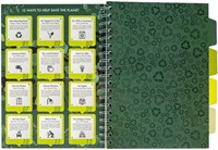 Projectboek Pukka Pad Recycled B5 lijn 4-tabs 200 pagina's 80gr groen-1