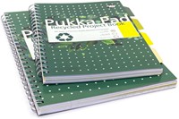 Projectboek Pukka Pad Recycled B5 lijn 4-tabs 200 pagina's 80gr groen-2