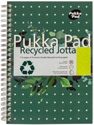 Notitieboek Pukka Pad Jotta A5 lijn 110 pagina's 80gr groen