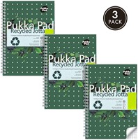 Notitieboek Pukka Pad Jotta A5 ruit 5x5mm 110 pagina's 80gr groen-4