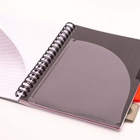 Projectboek Pukka Pad Metallic B5 lijn 4-tabs 200 pagina's 80gr groen-1