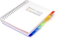 Projectboek Pukka Pad White B5 lijn 10-tabs 400 pagina's 80gr-4