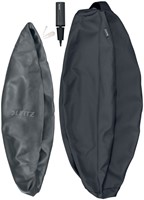 Actieve zitbal Leitz Ergo 65cm anti-rol donkergrijs-1