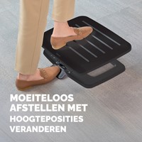Voetensteun Fellowes Hana LT zwart-3