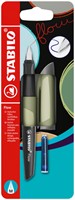 Vulpen STABILO Flow medium khaki blister à 1 stuk
