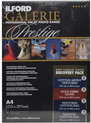 Ilford Galerie A4 Discovery Pack (Cut-Sheet Pack)