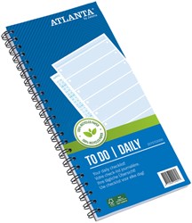 Things to do Djois Atlanta recycled papier Today 140x297mm 125vel 70gr blauw