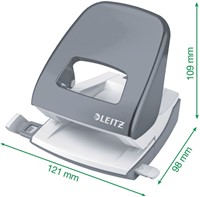 Perforator Leitz 5008 Nexxt  metaal 30 vel zwart blister-2