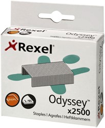 Nieten Rexel Odyssey verzinkt 2500stuks