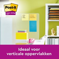 Memoblok Post-it Z-Notes S440 Super Sticky 100x100mm geel 5 stuks-1
