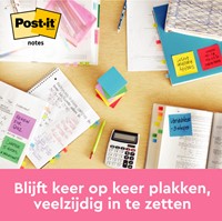 Memoblok Post-it 655 76x127mm 100 vel per blok neon geel-3