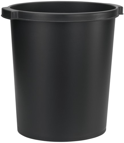 Papierbak Jalema Re-Solution 15liter met griprand zwart-2