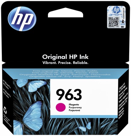 Inktcartridge HP 3JA24AE 963 rood