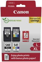 Inktcartridge Canon PG-540L +  CL-541XL zwart +kleur