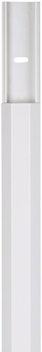 Kabelkanaal Hama hoekig 110/3,3/1,7 cm aluminium wit-2