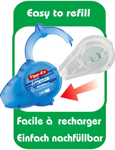 Correctieroller Tipp-ex easy refill ecolutions 5mmx14m-3