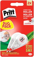 Correctieroller Pritt Mini Flex 4.2mmx7m blister à 2 stuks