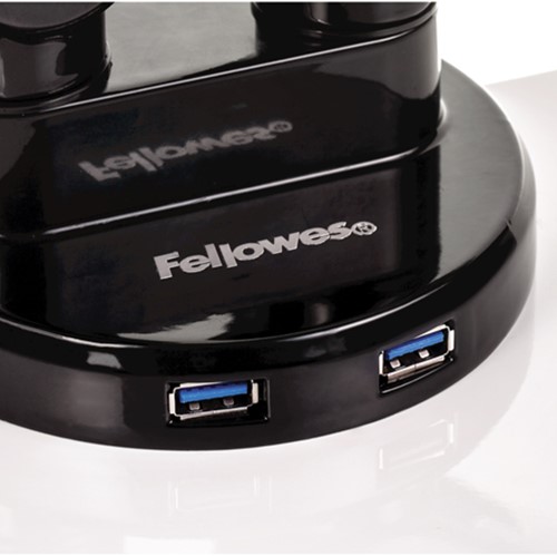 Monitorarm Fellowes Platinum Series dubbel horizontaal-3