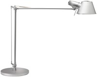 Bureaulamp MAUL Rock LED voet zilvergrijs