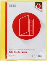 Dossiermap Quantore A4 300gr geel-2