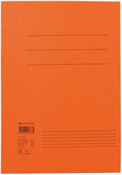 Dossiermap Quantore folio 300gr oranje