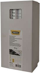 Bindrug Fellowes 16mm 21rings A4 wit 100 stuks