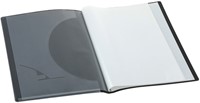 Showmap Europel Frontview A4 30-tassen antraciet-2