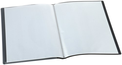 Showmap Europel Frontview A4 30-tassen antraciet-3
