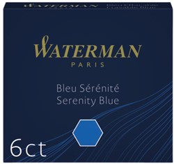 Inktpatroon Waterman internationaal Florida blauw