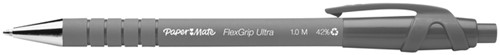 Balpen Paper Mate Flexgrip Ultra zwart medium 30+6 gratis
