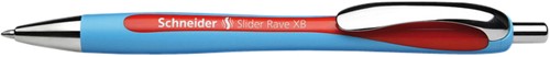 Balpen Schneider Slider Rave XB 1,4mm blauw-rood-3