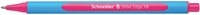 Balpen Schneider Slider Edge extra breed 0.6mm roze-2