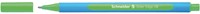 Balpen Schneider Slider Edge extra breed 0.6mm groen-3