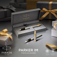 Balpen en Rollerpen Parker IM brushed metal GT medium 2 stuks-2