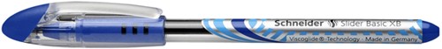 Rollerpen Schneider Slider extra breed 0.6mm blauw