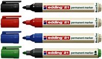 Viltstift edding 21 Ecoline rond zwart 1.5-3mm-2