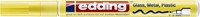 Viltstift edding 751 lakmarker rond 1-2mm pastel geel-2