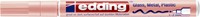 Viltstift edding 751 lakmarker rond 1-2mm pastel roze-2