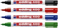 Viltstift edding 400 rond 1mm rood-2