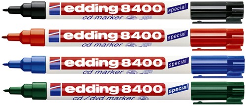 Cd marker edding 8400 rond assorti 0.5-1.0mm etui à 4st-2