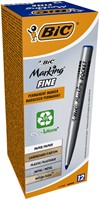 Viltstift Bic 1445 pocket rond blauw 1.1mm-2