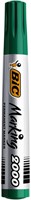 Viltstift Bic 2000 rond groen 1.7mm-2