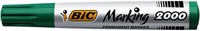Viltstift Bic 2000 rond groen 1.7mm-3