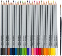 Kleurpotloden Bruynzeel aquarel  Van Gogh blik à 24 stuks assorti-2