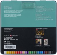 Kleurpotloden Bruynzeel aquarel  Van Gogh blik à 24 stuks assorti-3