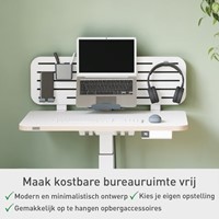 Bureau ophangbord Leitz Ergo met laptophouder-6